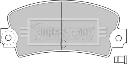 Комплект тормозных колодок, дисковый тормоз BORG & BECK купить
