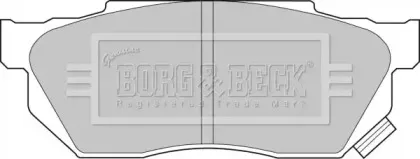 Комплект тормозных колодок, дисковый тормоз BORG & BECK купить