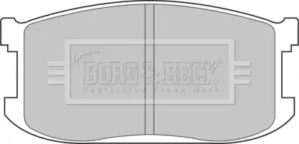 Комплект тормозных колодок, дисковый тормоз BORG & BECK купить
