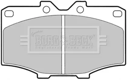 Комплект тормозных колодок, дисковый тормоз BORG & BECK купить