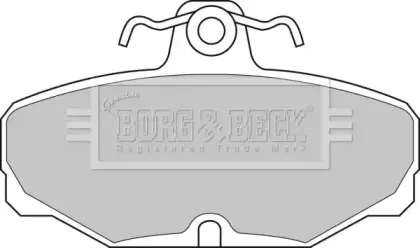 Комплект тормозных колодок, дисковый тормоз BORG & BECK купить