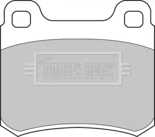 Комплект тормозных колодок, дисковый тормоз BORG & BECK купить
