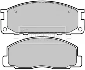Комплект тормозных колодок, дисковый тормоз BORG & BECK купить