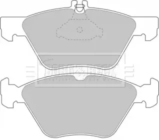 Комплект тормозных колодок, дисковый тормоз BORG & BECK купить