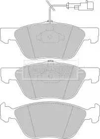 Комплект тормозных колодок, дисковый тормоз BORG & BECK купить