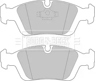 Комплект тормозных колодок, дисковый тормоз BORG & BECK купить