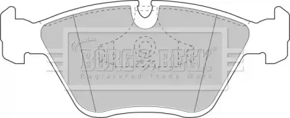 Комплект тормозных колодок, дисковый тормоз BORG & BECK купить