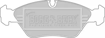 Комплект тормозных колодок, дисковый тормоз BORG & BECK купить