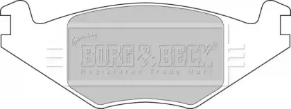 Комплект тормозных колодок, дисковый тормоз BORG & BECK купить