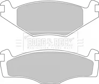 Комплект тормозных колодок, дисковый тормоз BORG & BECK купить