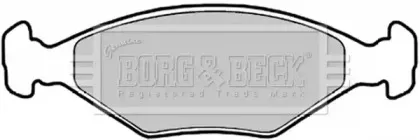 Комплект тормозных колодок, дисковый тормоз BORG & BECK купить