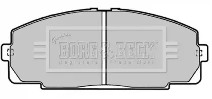 Комплект тормозных колодок, дисковый тормоз BORG & BECK купить