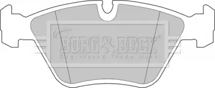 Комплект тормозных колодок, дисковый тормоз BORG & BECK купить