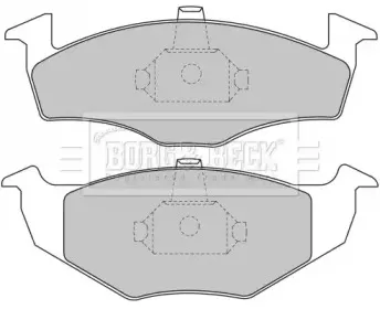 Комплект тормозных колодок, дисковый тормоз BORG & BECK купить