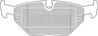 Комплект тормозных колодок, дисковый тормоз BORG & BECK купить