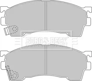 Комплект тормозных колодок, дисковый тормоз BORG & BECK купить