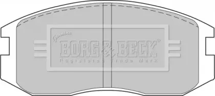 Комплект тормозных колодок, дисковый тормоз BORG & BECK купить