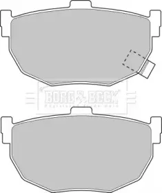 Комплект тормозных колодок, дисковый тормоз BORG & BECK купить