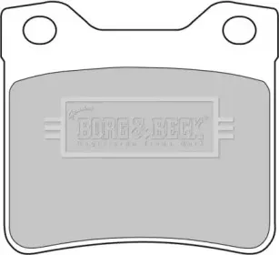 Комплект тормозных колодок, дисковый тормоз BORG & BECK купить