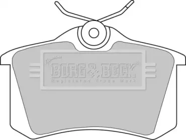 BBP1542 BORG & BECK - Гальмівні колодки до дисків BORG & BECK купить