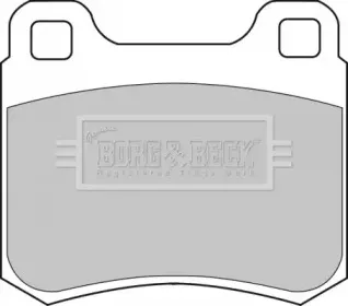 Комплект тормозных колодок, дисковый тормоз BORG & BECK купить