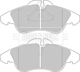Комплект тормозных колодок, дисковый тормоз BORG & BECK купить