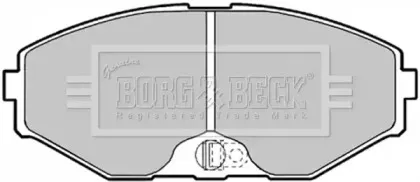 Комплект тормозных колодок, дисковый тормоз BORG & BECK купить
