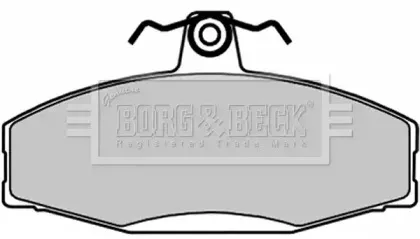 Комплект тормозных колодок, дисковый тормоз BORG & BECK купить