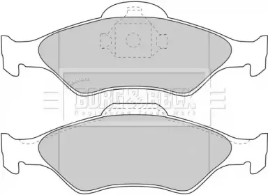 Комплект тормозных колодок, дисковый тормоз BORG & BECK купить