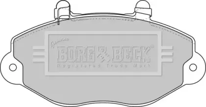 Комплект тормозных колодок, дисковый тормоз BORG & BECK купить