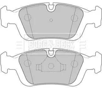 BBP1627 BORG & BECK - Гальмівні колодки до дисків BORG & BECK купить