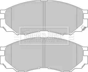 Комплект тормозных колодок, дисковый тормоз BORG & BECK купить