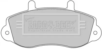 Комплект тормозных колодок, дисковый тормоз BORG & BECK купить