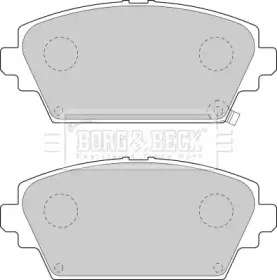 Комплект тормозных колодок, дисковый тормоз BORG & BECK купить