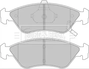 Комплект тормозных колодок, дисковый тормоз BORG & BECK купить