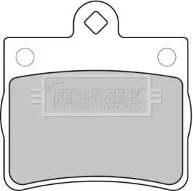 Комплект тормозных колодок, дисковый тормоз BORG & BECK купить