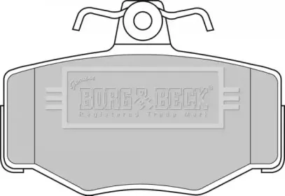 Комплект тормозных колодок, дисковый тормоз BORG & BECK купить