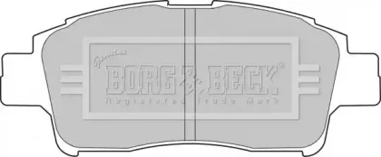 Комплект тормозных колодок, дисковый тормоз BORG & BECK купить