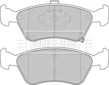 Комплект тормозных колодок, дисковый тормоз BORG & BECK купить