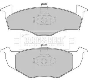Комплект тормозных колодок, дисковый тормоз BORG & BECK купить