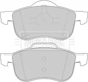 Комплект тормозных колодок, дисковый тормоз BORG & BECK купить