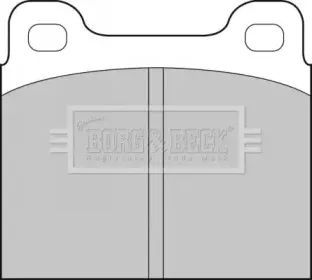 Комплект тормозных колодок, дисковый тормоз BORG & BECK купить