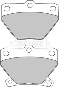 Комплект тормозных колодок, дисковый тормоз BORG & BECK купить