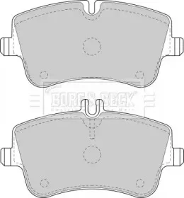 Комплект тормозных колодок, дисковый тормоз BORG & BECK купить