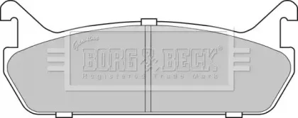 Комплект тормозных колодок, дисковый тормоз BORG & BECK купить