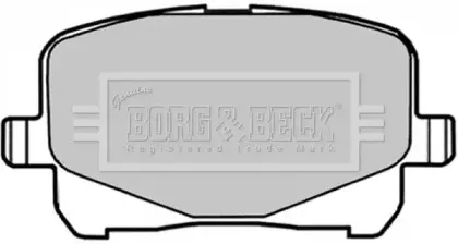 Комплект тормозных колодок, дисковый тормоз BORG & BECK купить