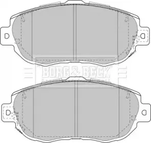 Комплект тормозных колодок, дисковый тормоз BORG & BECK купить