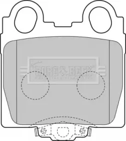 Комплект тормозных колодок, дисковый тормоз BORG & BECK купить