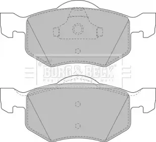Комплект тормозных колодок, дисковый тормоз BORG & BECK купить