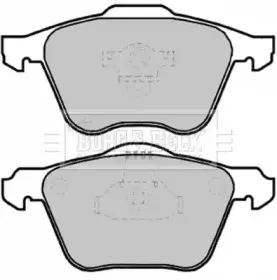 Комплект тормозных колодок, дисковый тормоз BORG & BECK купить